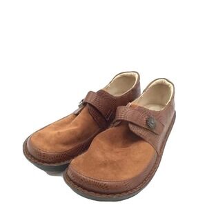 Alegria Brenna Brandy Women's Brown Casual Sneakers - Size 9.5